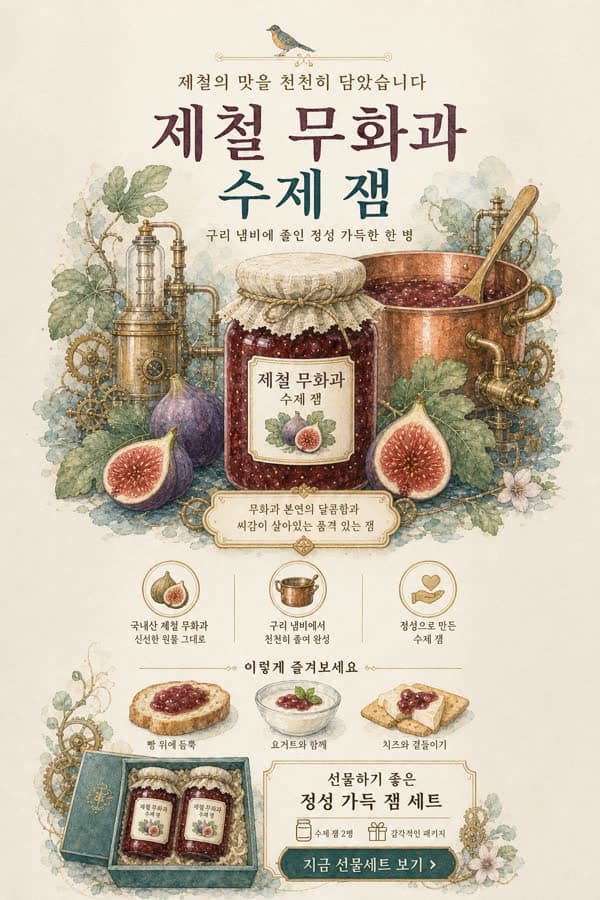 식품 · 수제 무화과 잼